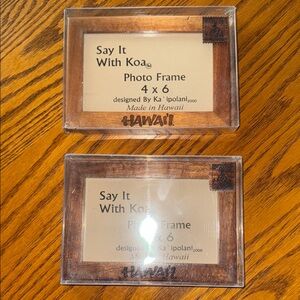 Hawaiian‎ Koa wood frames